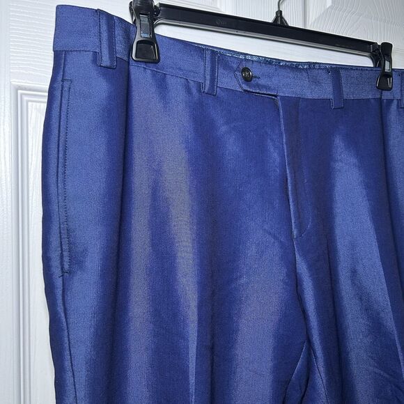 Lauren Ralph Lauren Men’s Straight Leg Dress Pants Navy Size 38 X 30 NWOT - Picture 2 of 6